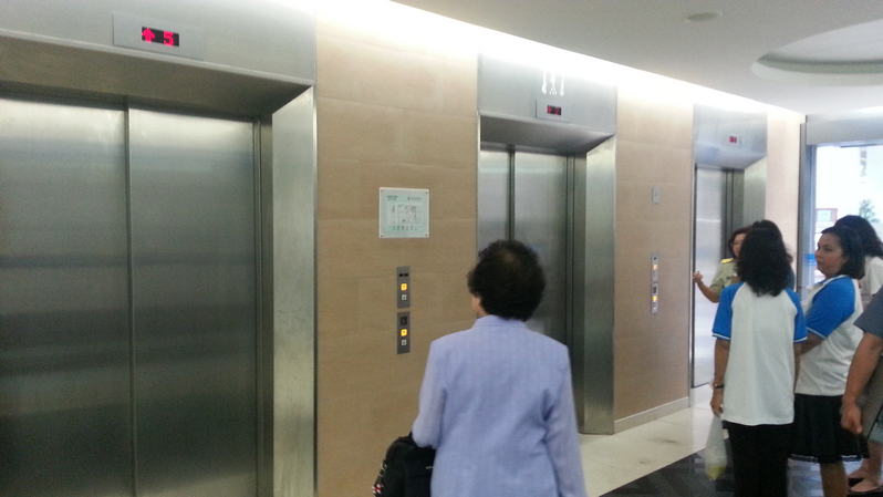 7. Take an elevator to the 3rd floor where our travel clinic located.