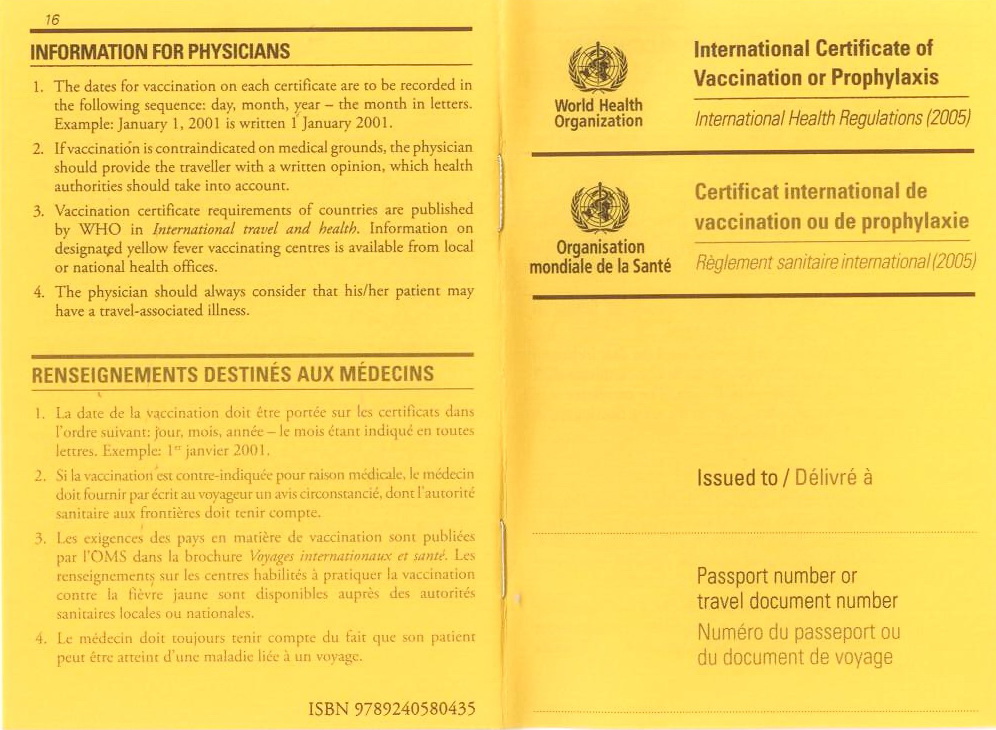 vaccination certificate sample pdf